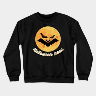 Halloween Moon Crewneck Sweatshirt